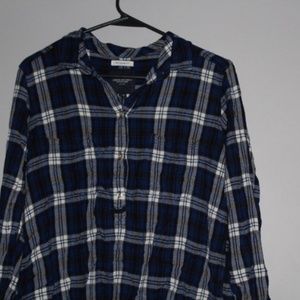 blue flannel